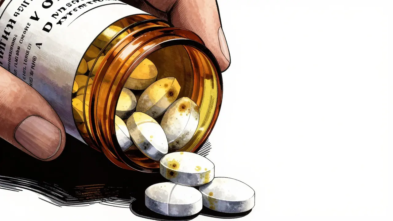 How to Recognize Changes in Color, Odor, or Texture in Expired Drugs